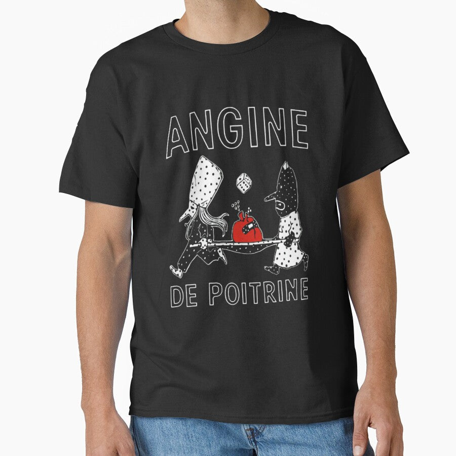 Angine de Poitrine Dark Humor Medical by pikaoleStore