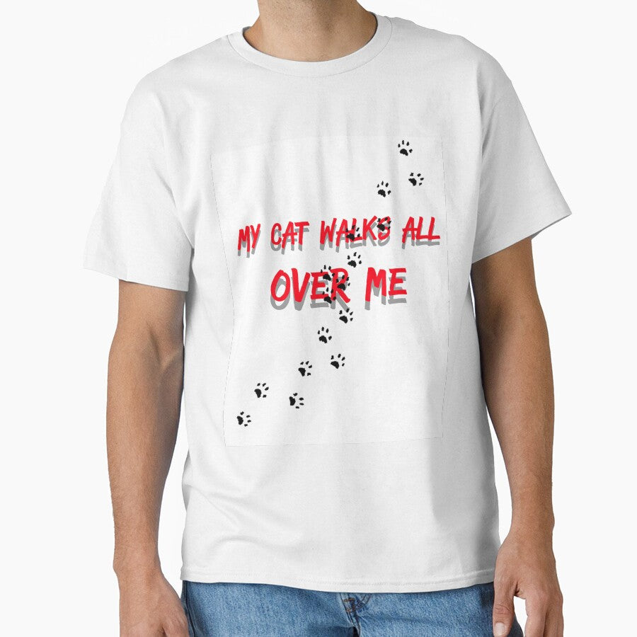 My Cat walks all over me by  Any Mood Designs