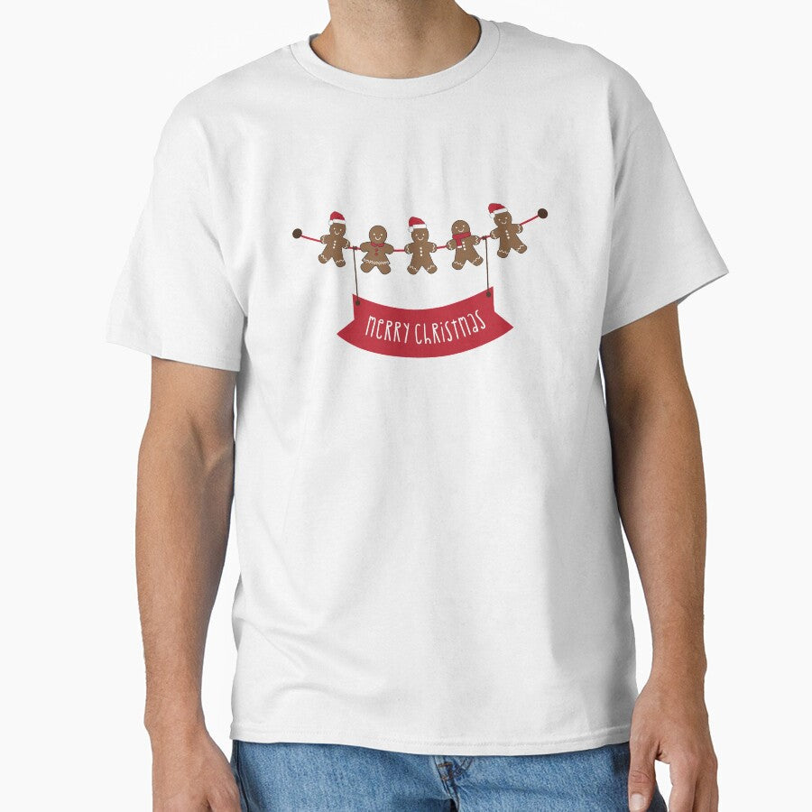 Cute Merry Christmas Tree Essential T-Shirt by PilaStudio