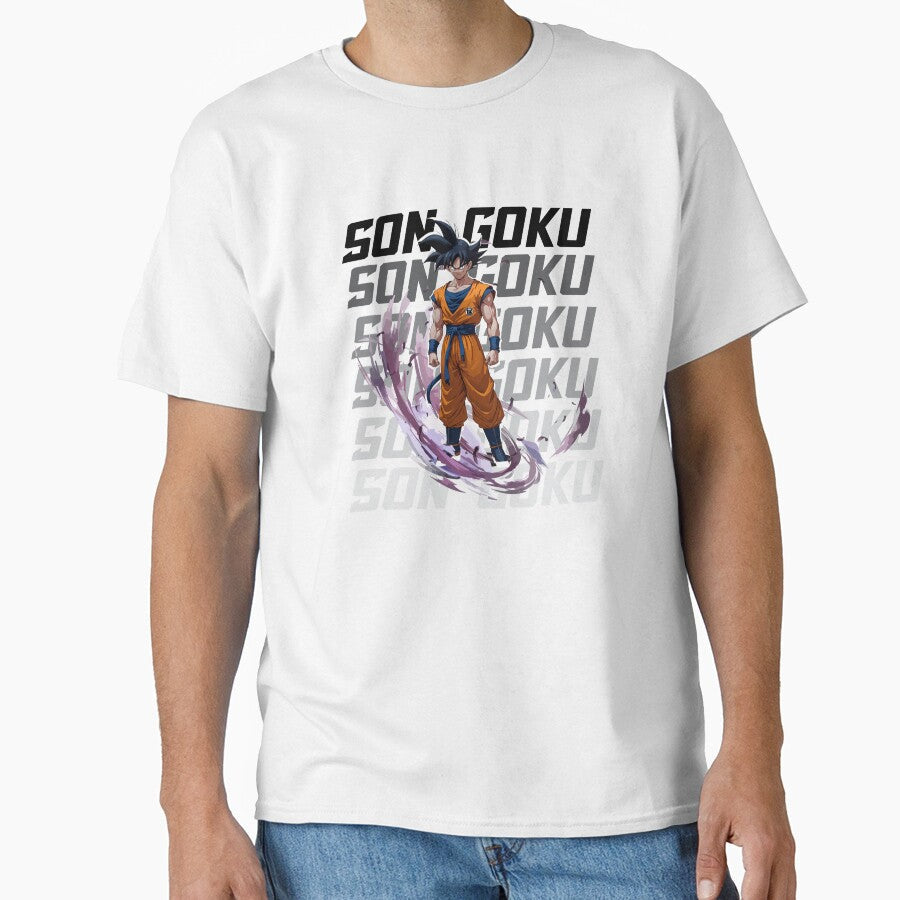 SON GOKU Illustration (T-shirt Design) by Creative-DH