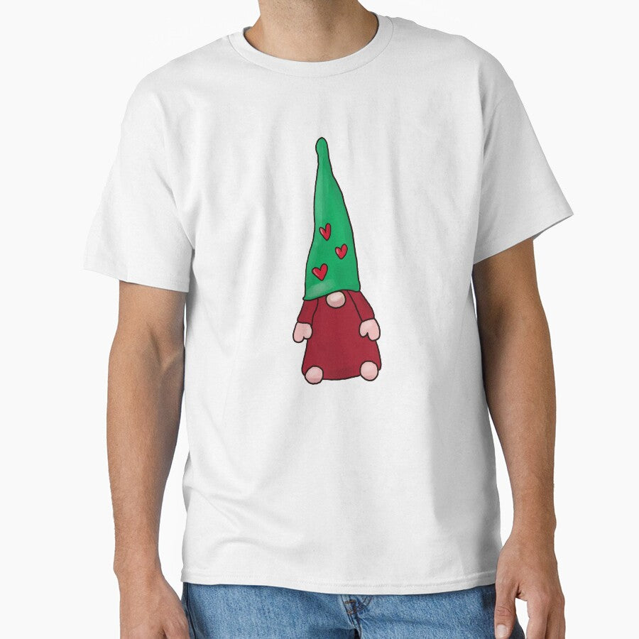 Christmas Gnome with hearts Sublimation Design by NataPrando