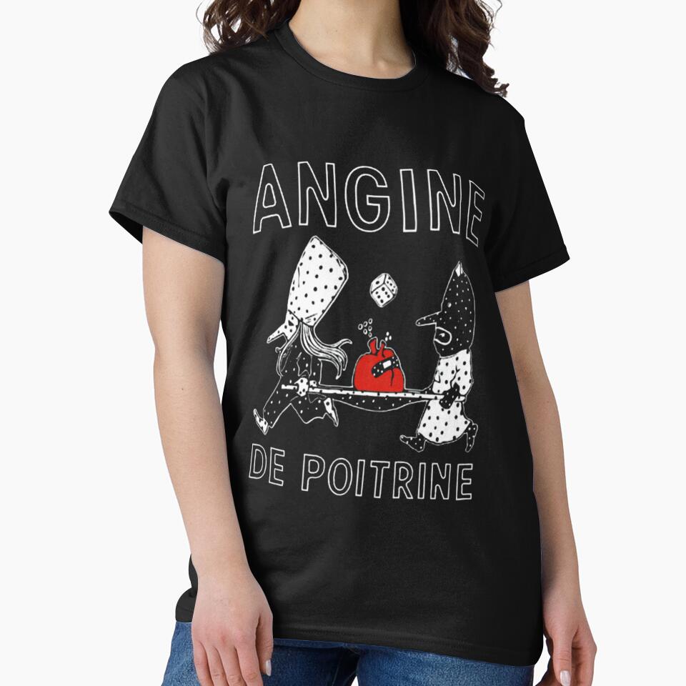 Angine de Poitrine Dark Humor Medical by pikaoleStore