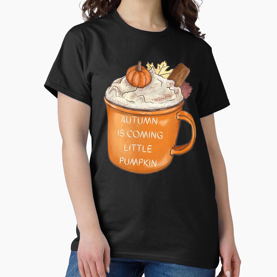 pumpkin autumn coffee sublimation - little pumpkin by PadLoveRed