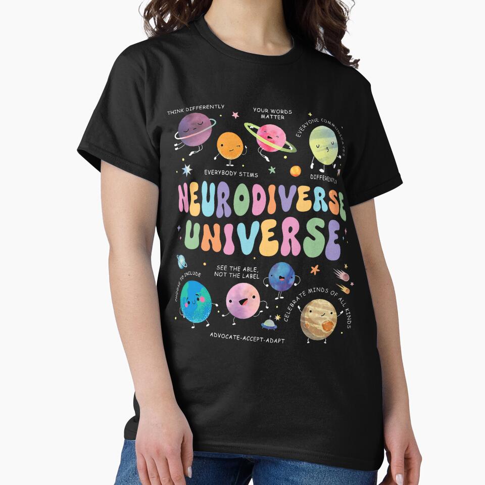 Neurodiverse Universe Autism Awareness Understand Accept by bentonruiz