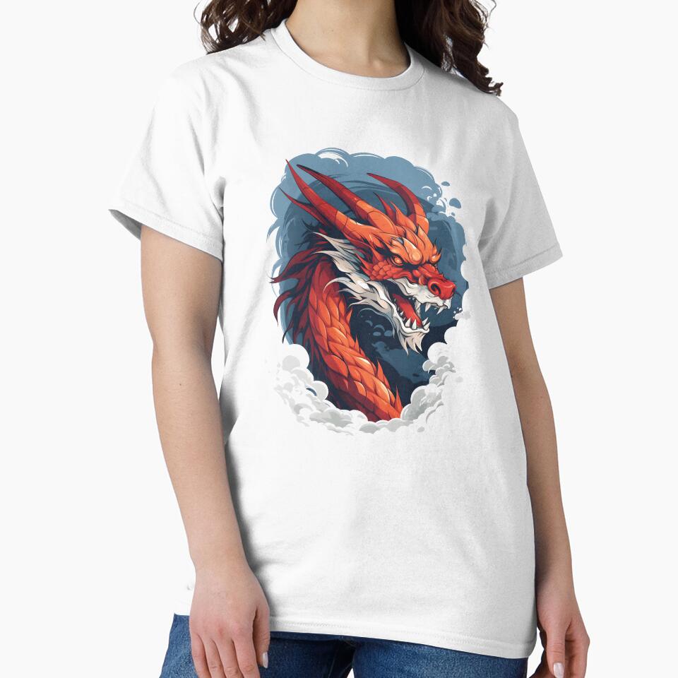 Colorful Dragon Sublimation by haeldesign