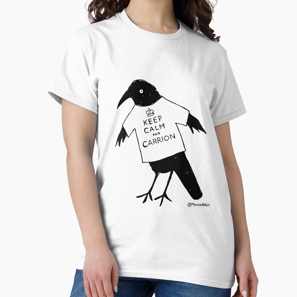 Keep Calm & Carrion by worldofmoose
