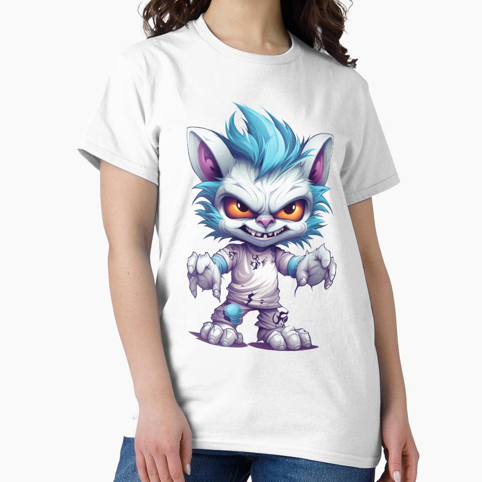 Cute Halloween Werewolf, T-Shirt, Sticker. by AndreyKENO