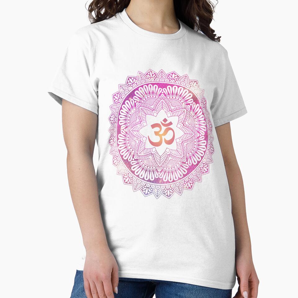 Mandala Om Pink 001 by vallass