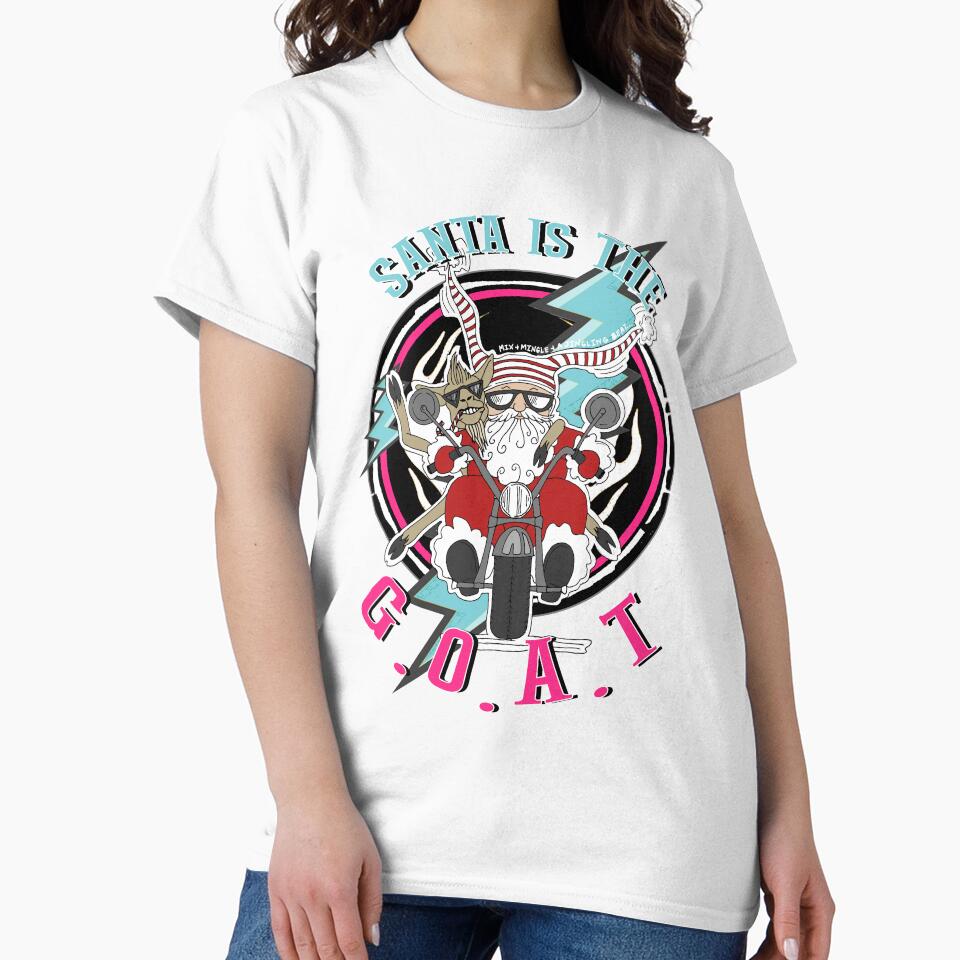 Santa is the GOAT by JSelfdesigns80