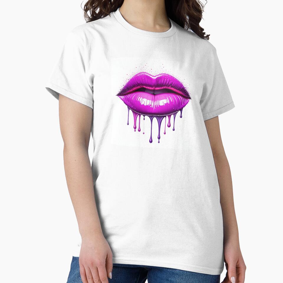 Dripping lips by Sadia  Jannat