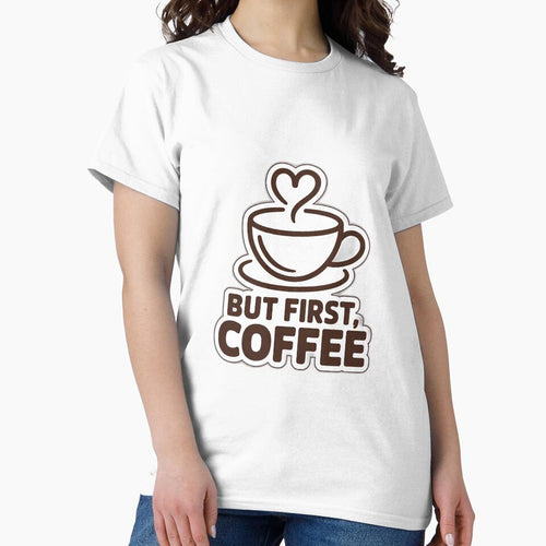 "But First Coffee" - Versatile Art for Every Coffee Lover by Etch Safwat