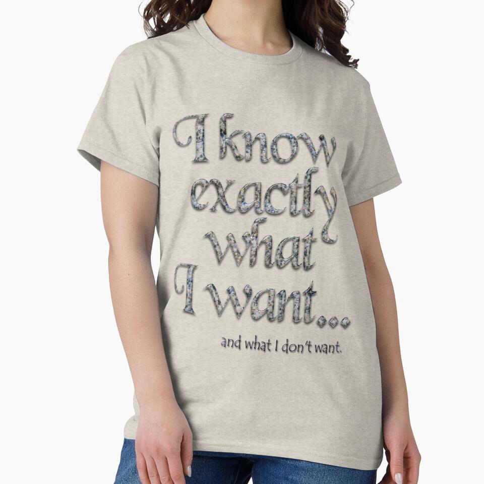 I know exactly what I want - 1 by Yamy Morrell Art and Design