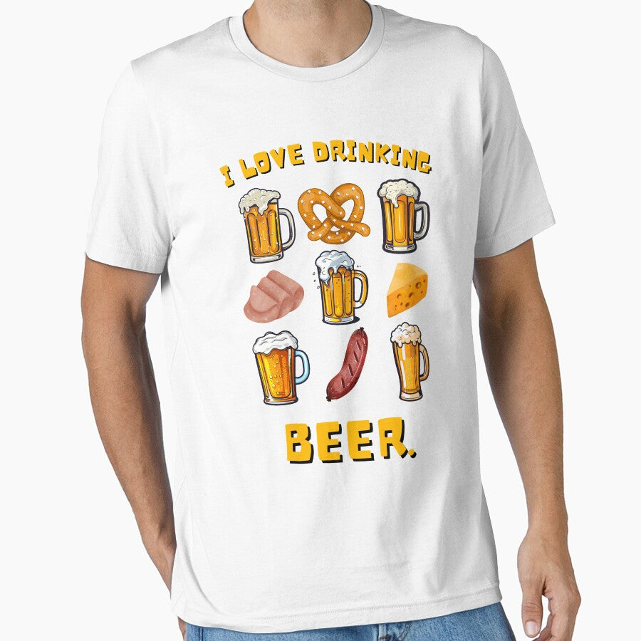 I LOVE DRINKING BEER!! by KhoklomStudio