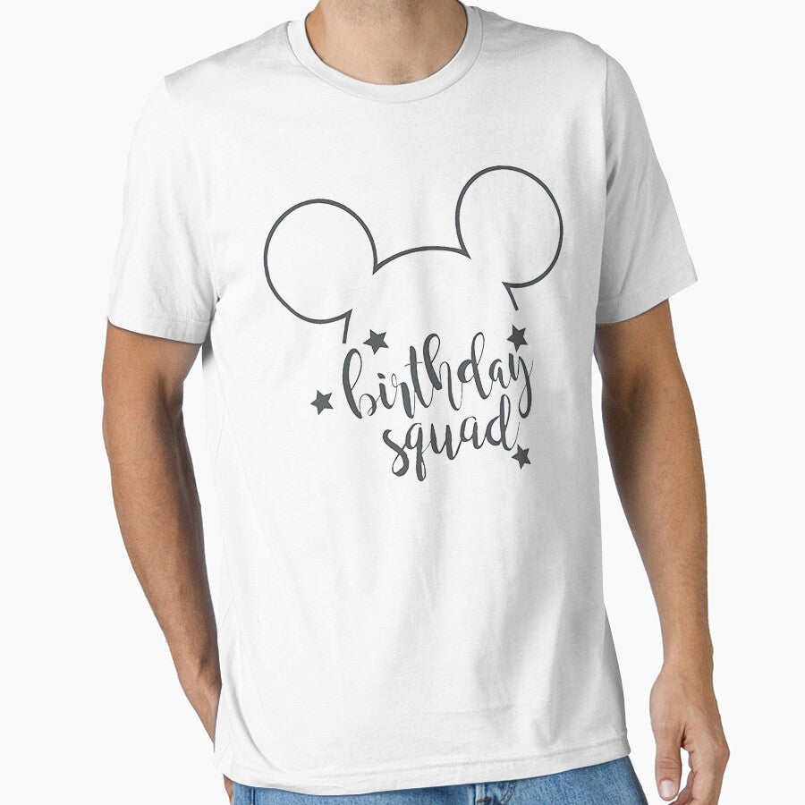 Birthday Squad ,Ears Sublimated, Faded Youth Toddler Family Personalized Shirt Trendy, Hoodie Sweatshirt Custom Gift by JasonPeacei