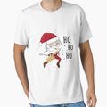 Santa playing the saxophone Merry Christmas Ho Ho Ho by PilaStudio