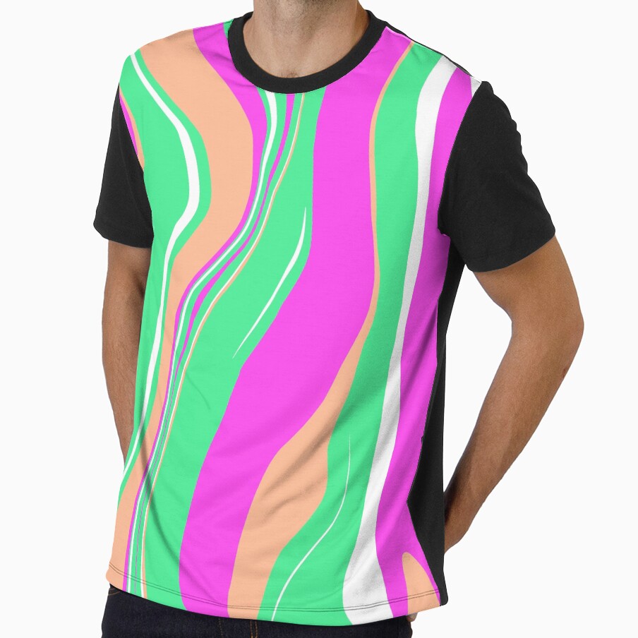 funky colors abstract fluid marble paint design 2 by mariahmoniquedesign