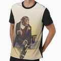 Circus Series Smoking Chimpanzee by allovervintage