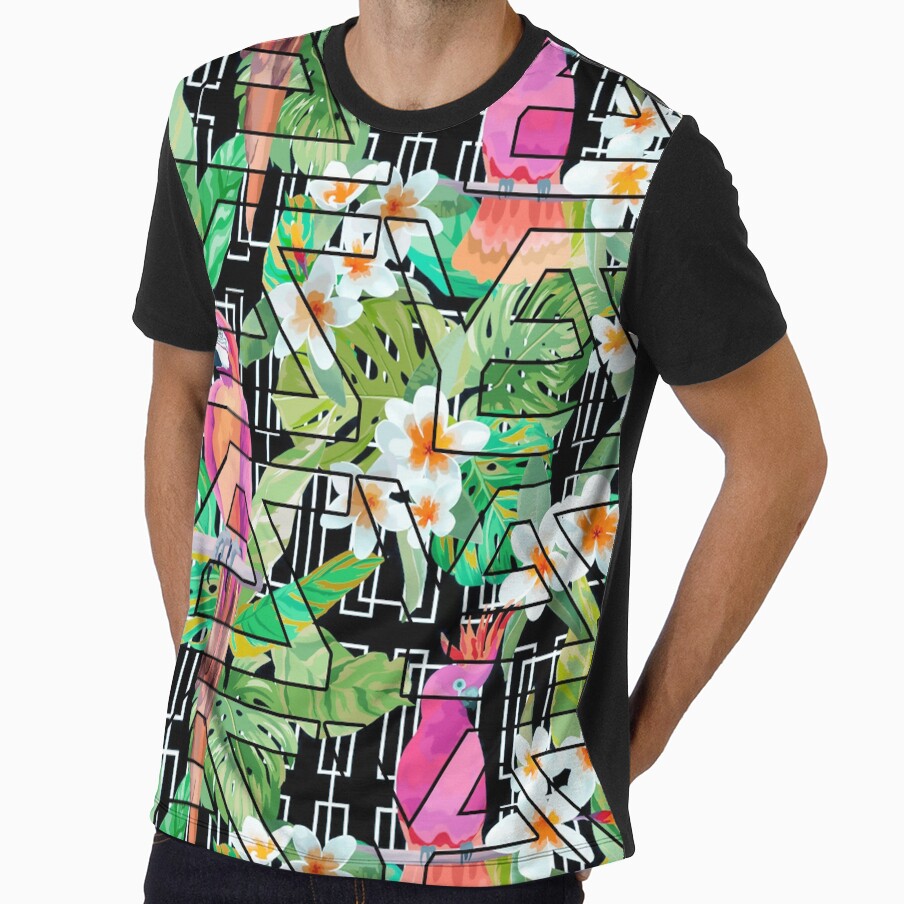 All Over Print Luxury Vintage Jungle Vibes by yez