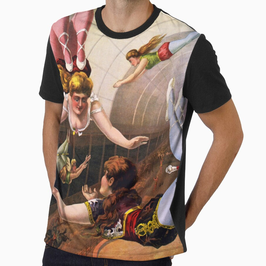 Circus Series Flying Trapeze Performers by allovervintage