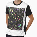 Confetti Rainbow Galaxy Stars by SerpentSkyArts