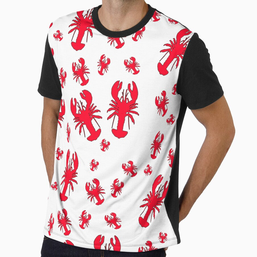 All Over Lobster Print by SerpentSkyArts