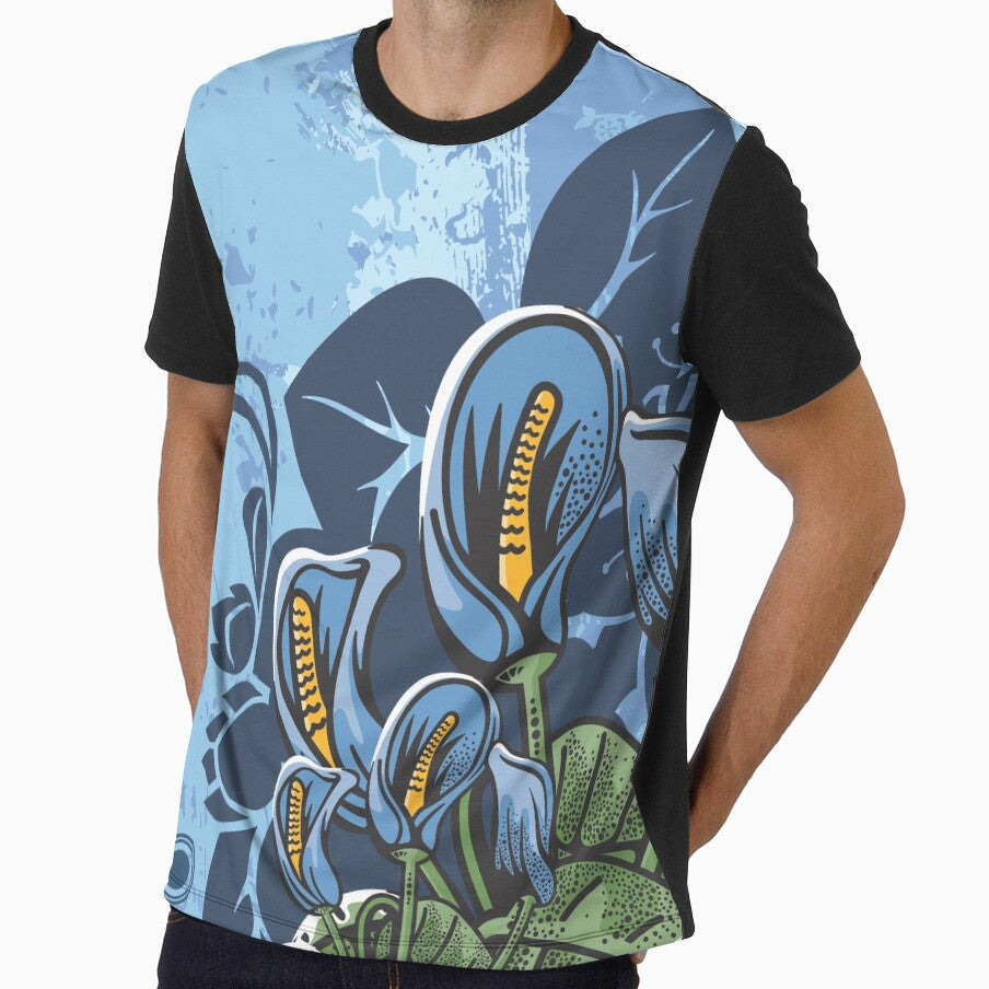 Blue Floral Design by allovervintage