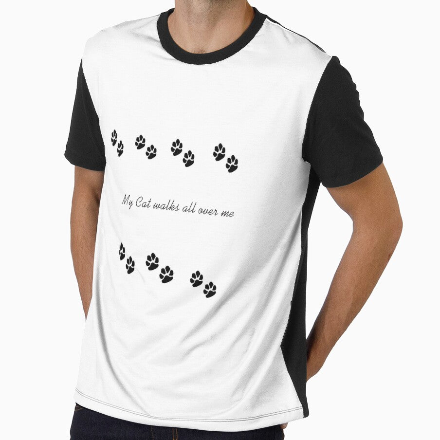 my cat walks all over me by Cheryl Dunning