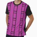 3D Purple Geometric Abstract Pattern by mamahellfire31