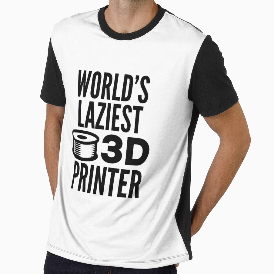 3D Printing Funny Quote - Laziest Printer by HalpinDesign