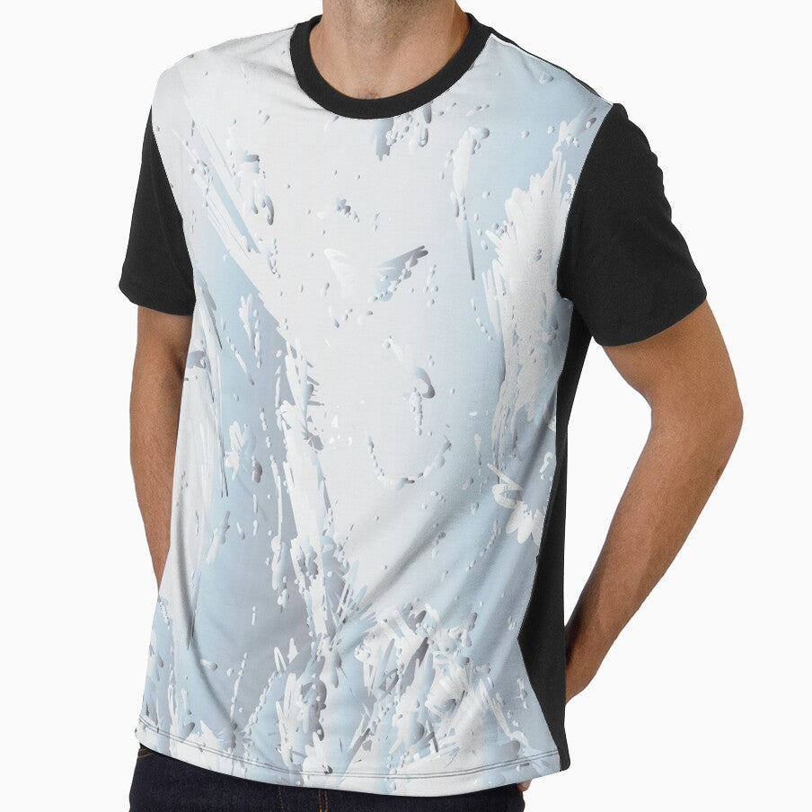 Crazy All Over Silver Abstract Design by aventi24