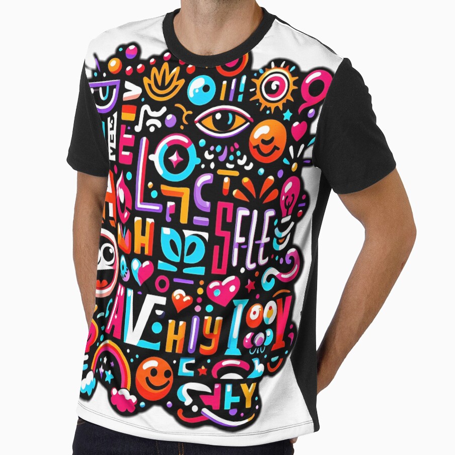 color full quess unisex t shirt design by NRSROTE