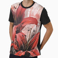 Lilriva - Red lilies with black ink (5/5) by sabantha
