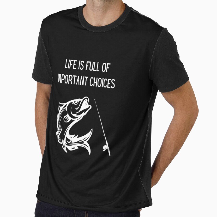 Life is full of important decisions fishing 3 by Cafecreative