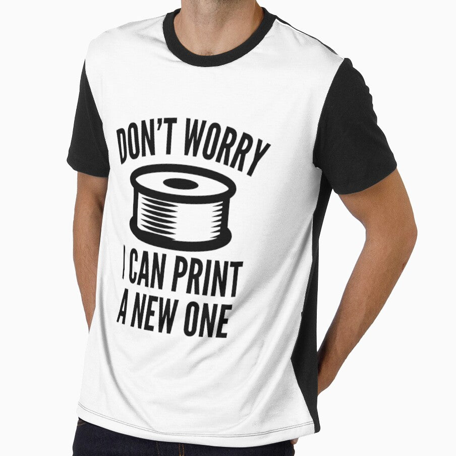 3D Printing Funny Quote - I Can Print a New One by HalpinDesign