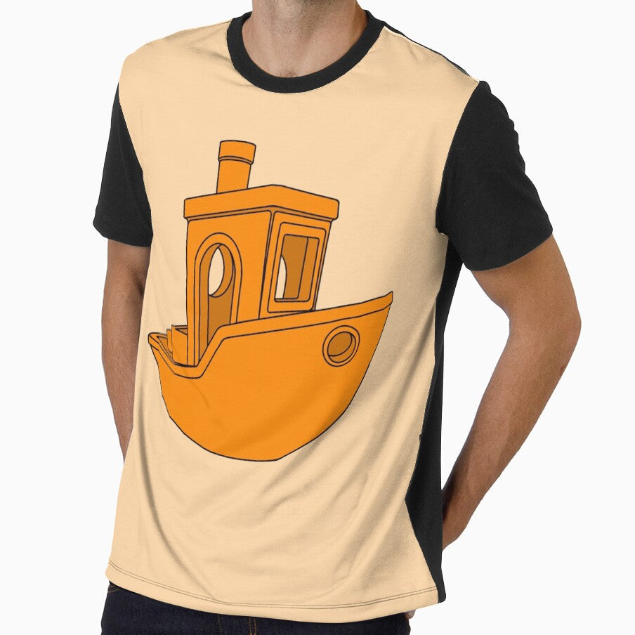 Orange Benchy by Printint