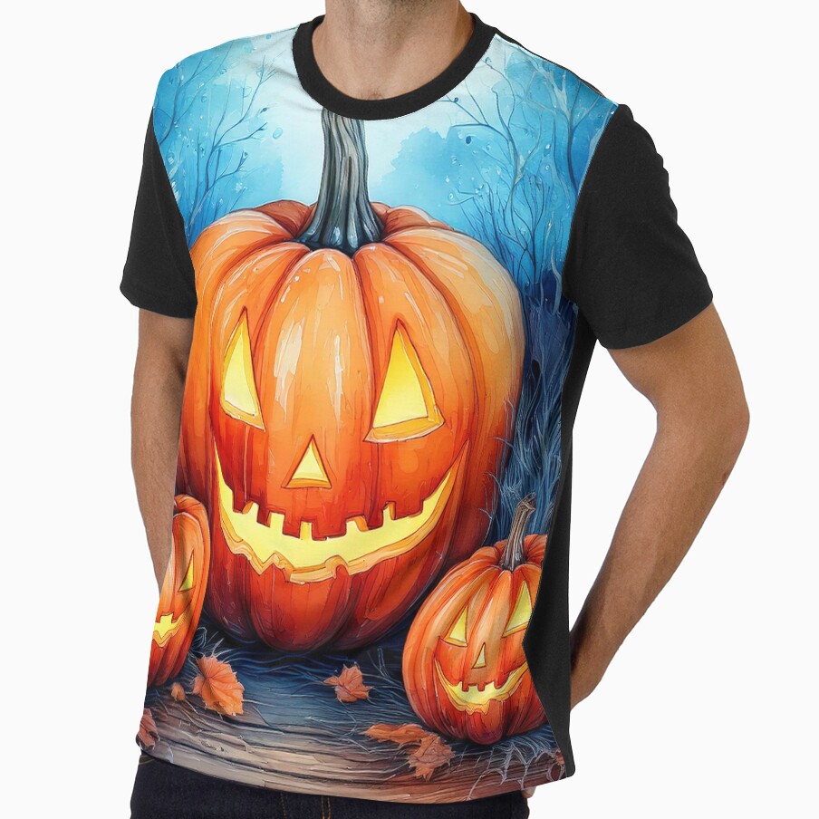Pumpito - Pumpkin Watercolor (12/16) by sabantha