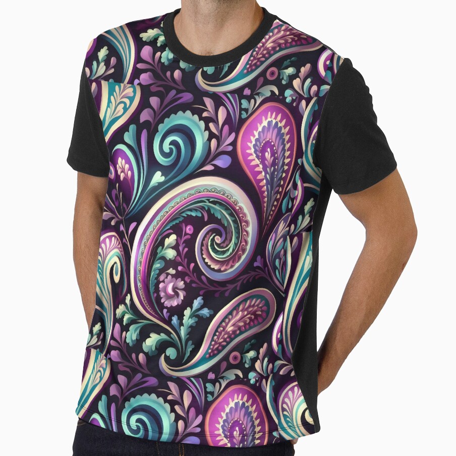 Abstract Paisley Fusion by Wishing-Wings
