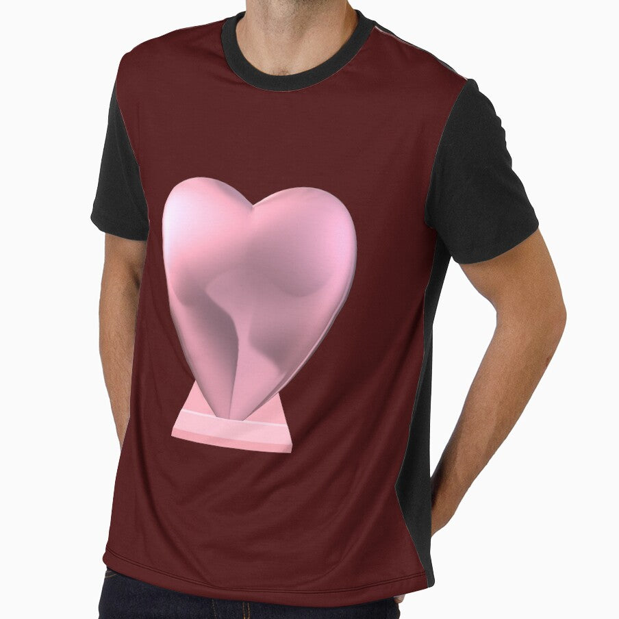 3d pink heart by NAGNE