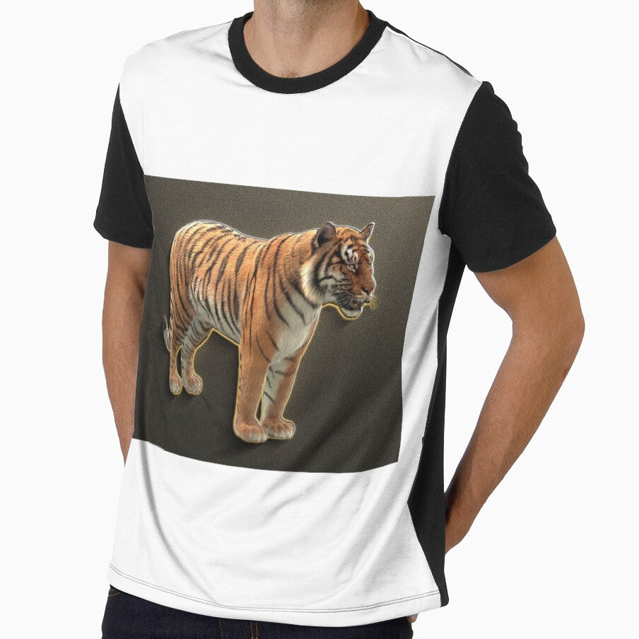 Tiger 3d rendering art by KARTICK DUTTA