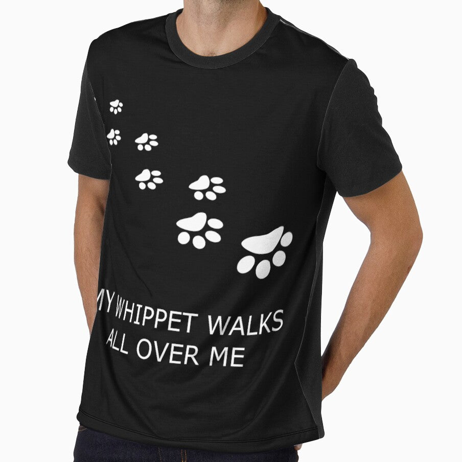 MY WHIPPET WALKS ALL OVER ME by uniqueitems