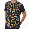 Celebrating 50 Years of Hip-Hop Culture | All Over Print Pattern design by HarlemsGee