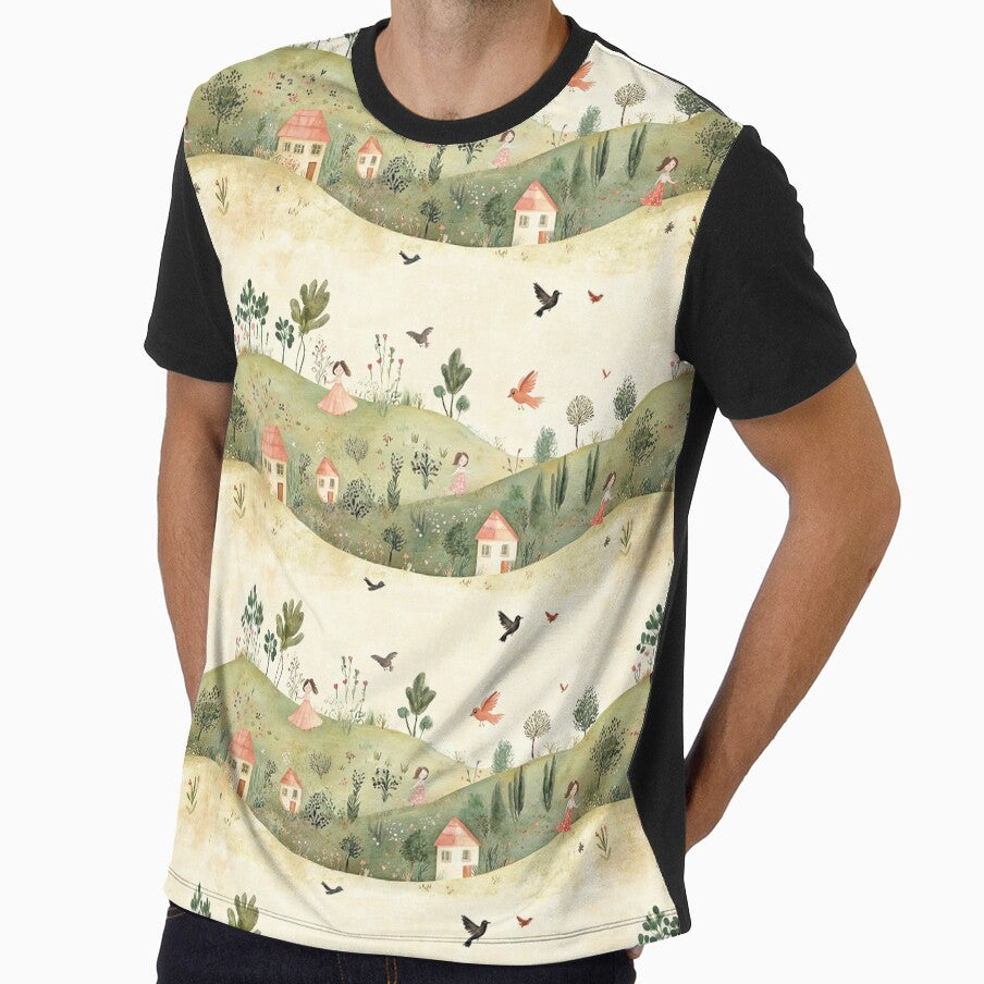 Sylvoria - Naive landscape pattern (4/8) by sabantha