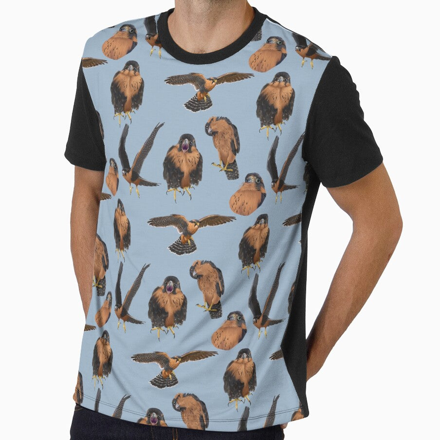 Aplomado Falcon All-over Print by Kindahawkward