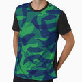 Green Blue Camouflage by FriendsList