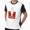 GLASS HALF EMPTY HALF FULL DUCK SHIRT by aydapadi