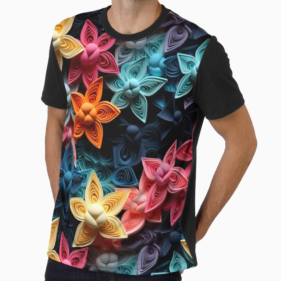Beautiful Stars Paper Art Themed Pattern by mondmakes