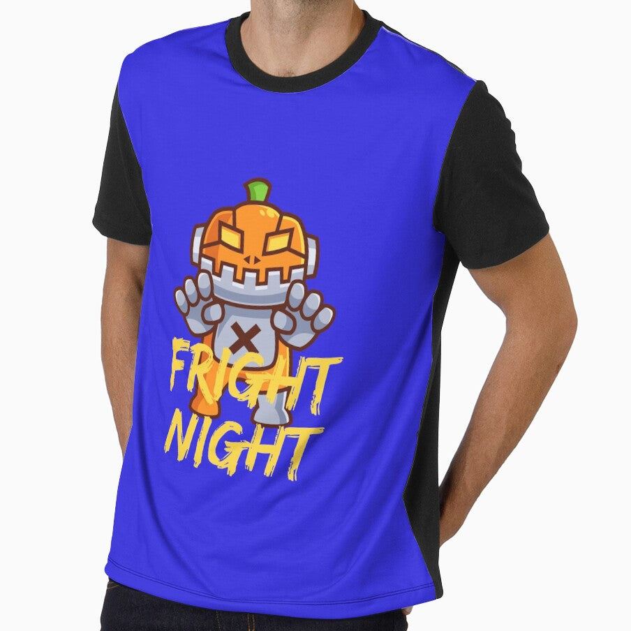 Fright Night-Spooky Halloween Pumpkin-Funny Scary Halloween Pumpkin by Red-ElYoubi