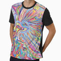 Trippy Psychedelic Swirl World by Deborah Camp