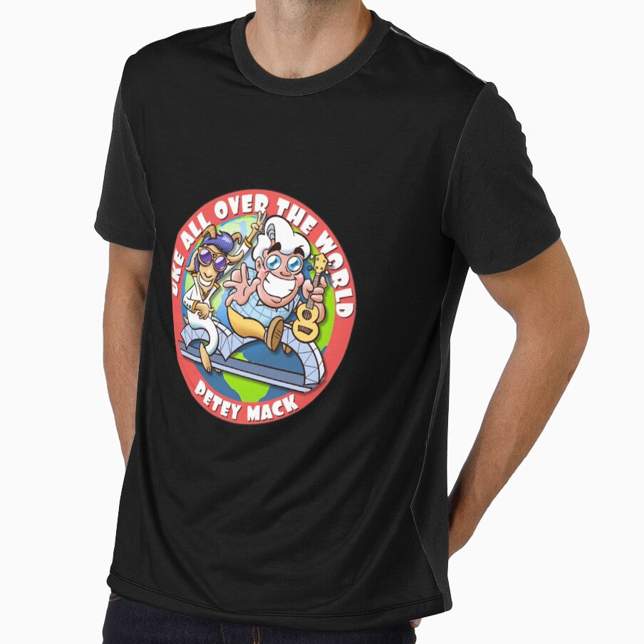 Uke all over the world Classic T-Shirt by ThijmenDongen