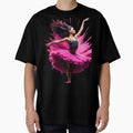 Ballerina wearing pink sublimation digital download by jrsigurl